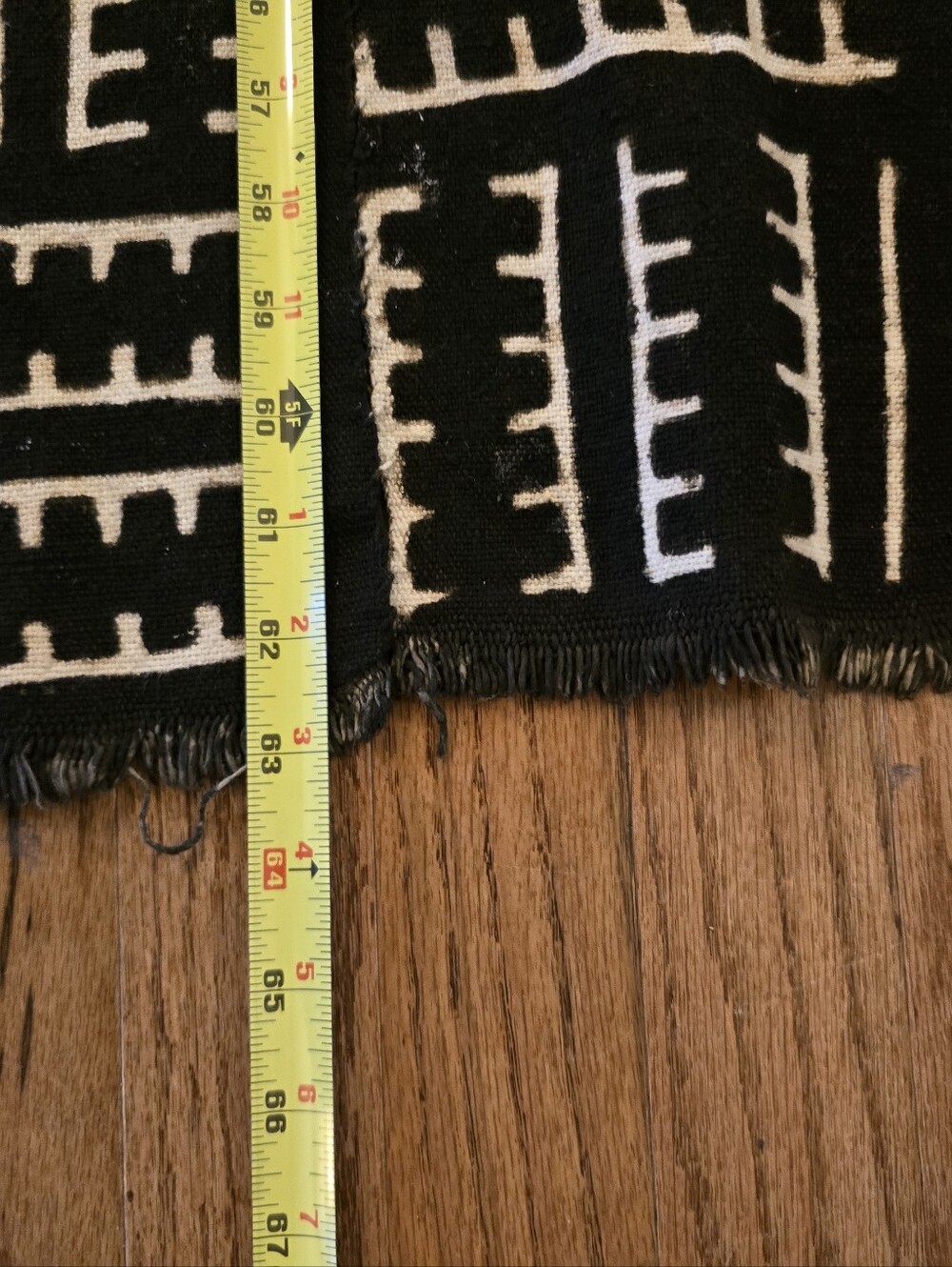 handmade West African Mali mud cloth textile Goa Traditional Bogolanfini - Picture 8 of 8